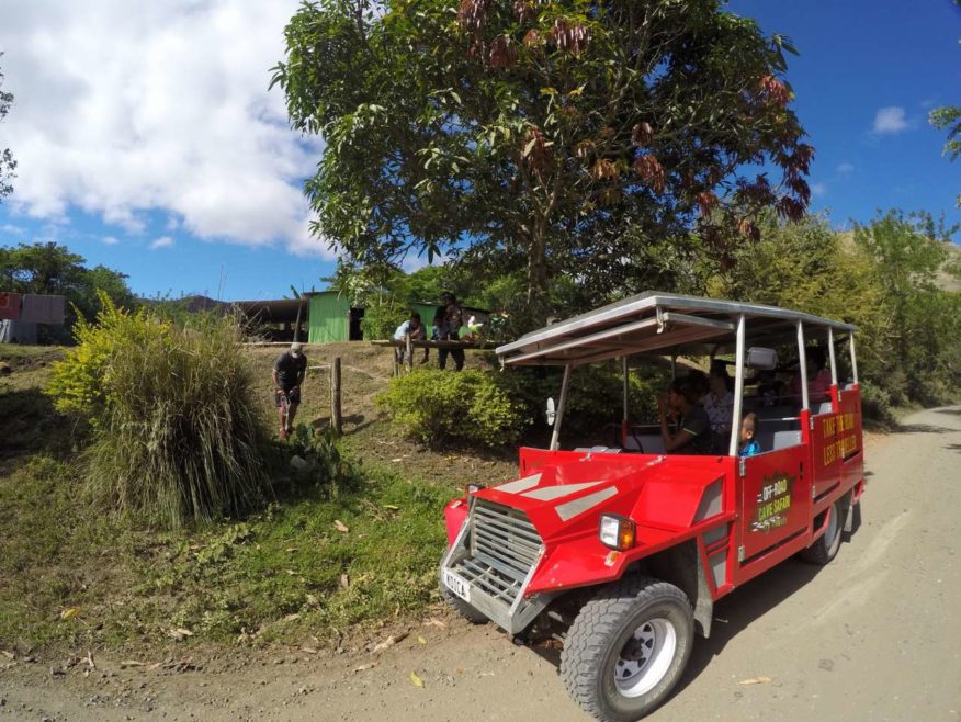 Helicopter scenic flight and Sigatoka Off-road & Cave Safari Combo - Half Day Tour
