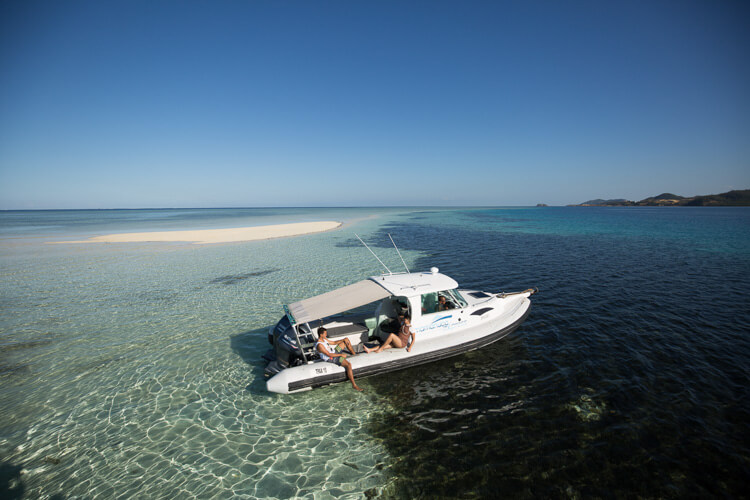 4 hour Private Boat Charter from Denarau - Island Hopping Up to 4 Guests