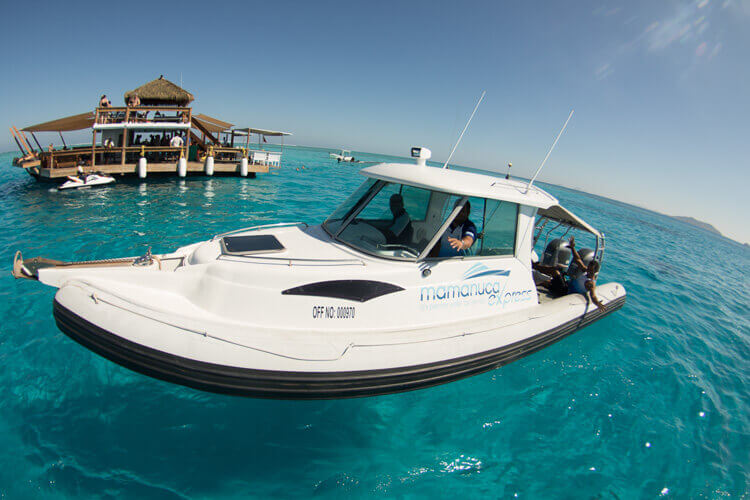8 Hour Private Boat Charter from Denarau - Island Hopping up to 6 Guests
